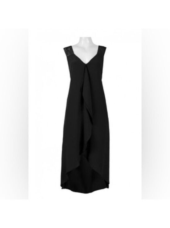 Adrianna Papell Dresses & Skirts - Adrianna Papell Daytime V-neck High Low Sheath Dress